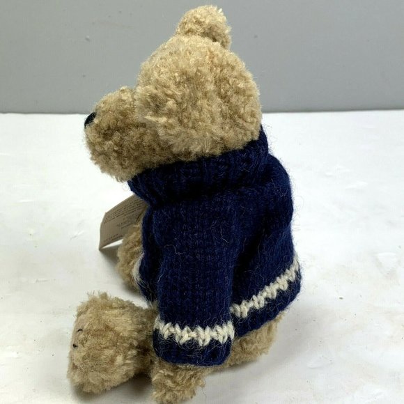 NWT Boyds Bears Breezy T Frostman 91522 Snowman Sweater 1999 Jointed Teddy 9 in - Picture 3 of 6